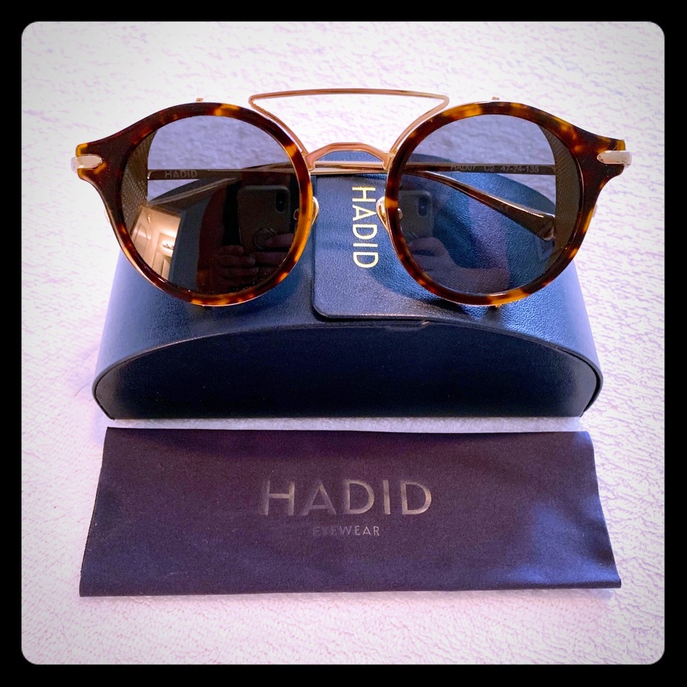 HADID EYEWEAR Mile High Sunglasses - Tortoise